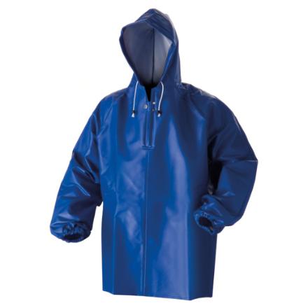(English) 5607010S-3XL Dolfing Anorak PVC blue, size 3XL