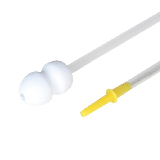 4502033-500 Cateter din spumă MS alb + tub de extensie, 500 buc